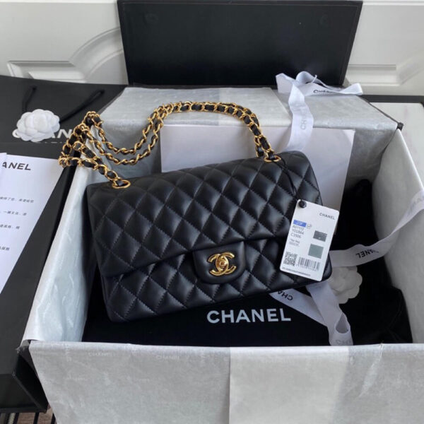 Classic Black Chanel Replica Handbag