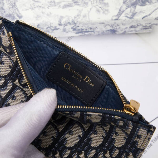 Dior Saddle Wallet with Chain