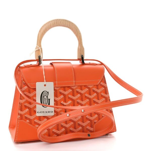 GOYARD Orange Saigon PM Handbag