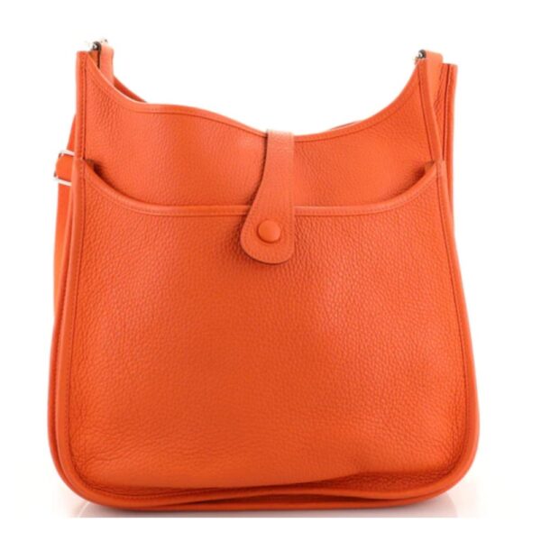 Hermes Orange Evelyne TPM Bag