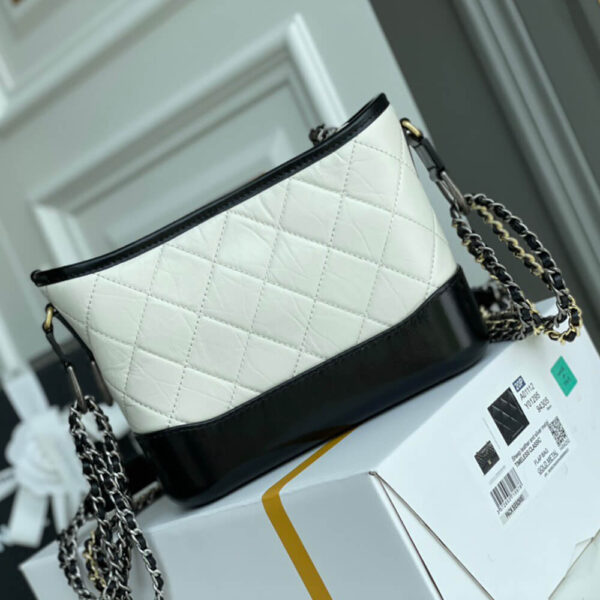 Chanel Gabrielle Hobo Handbag - White