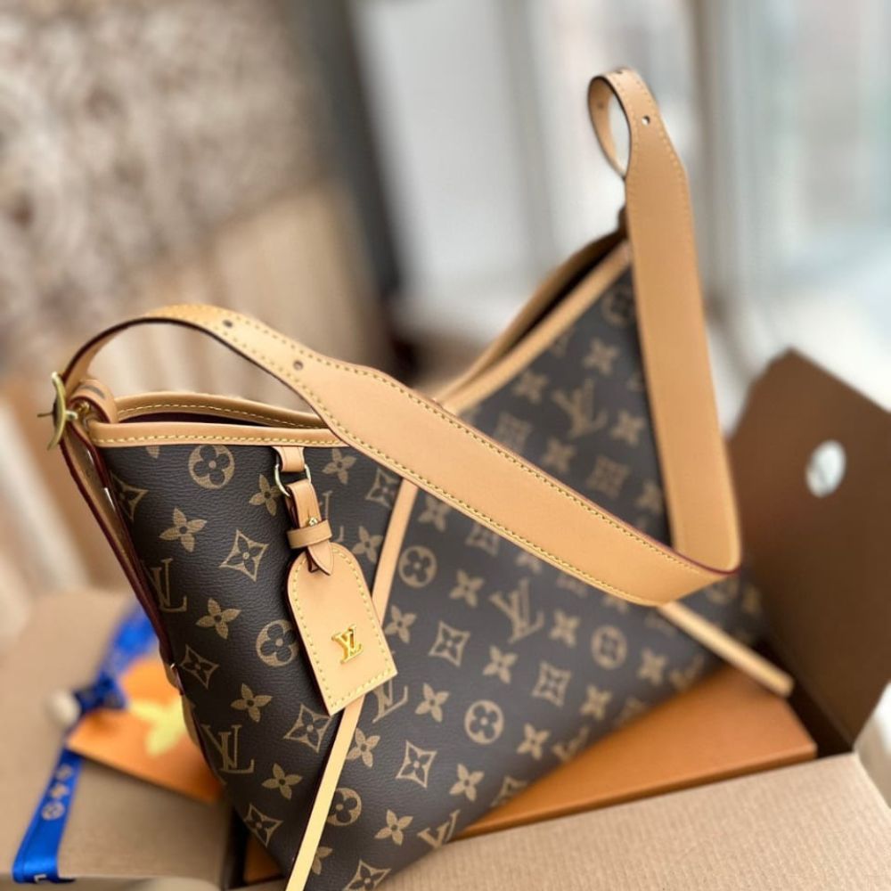 M46203 Louis Vuitton Monogram Canvas CarryAll PM Handbag