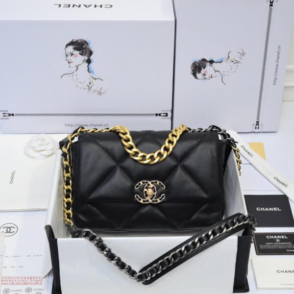 Chanel 19 Black Bag