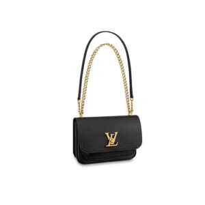 Louis Vuitton LockMe PM Black Handbag