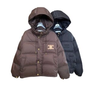 Celine Quilted Triomphe Puffer Jacket