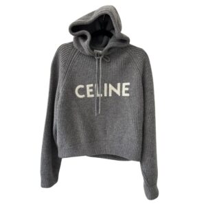 Celine Wool Hoodie Sweater